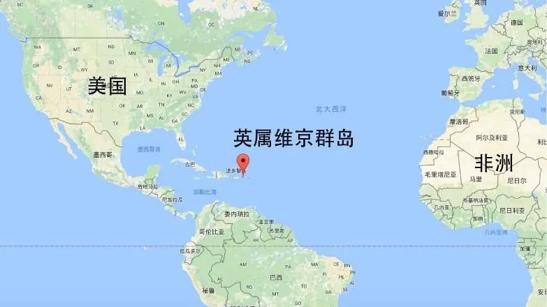BVI群岛区位