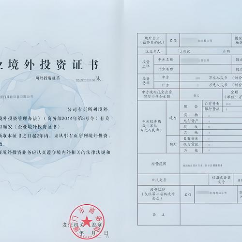 ODI境外投资备案