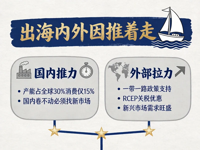 出海内外因推着走