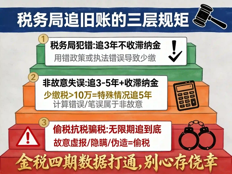 税务局翻旧账能追几年？跨境电商2026年追征期全指南