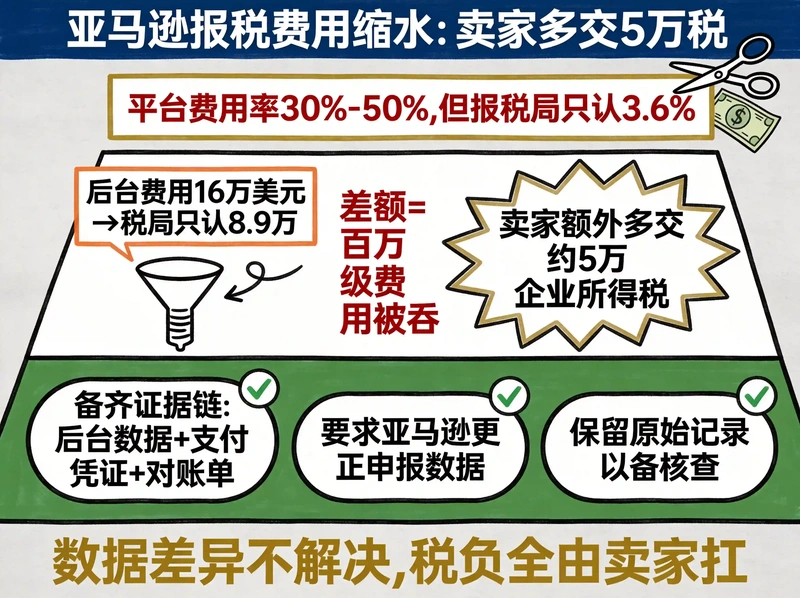亚马逊税务报送崩了？卖家亏百万，合规坑要踩爆！
