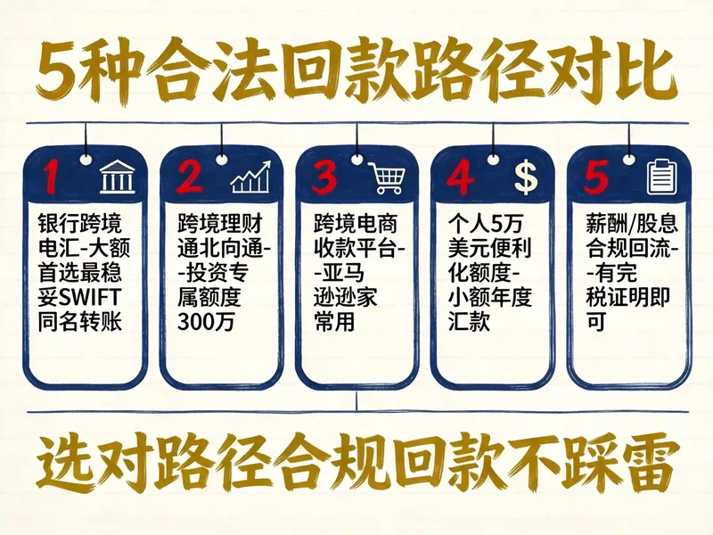 5种合法回款路径对比