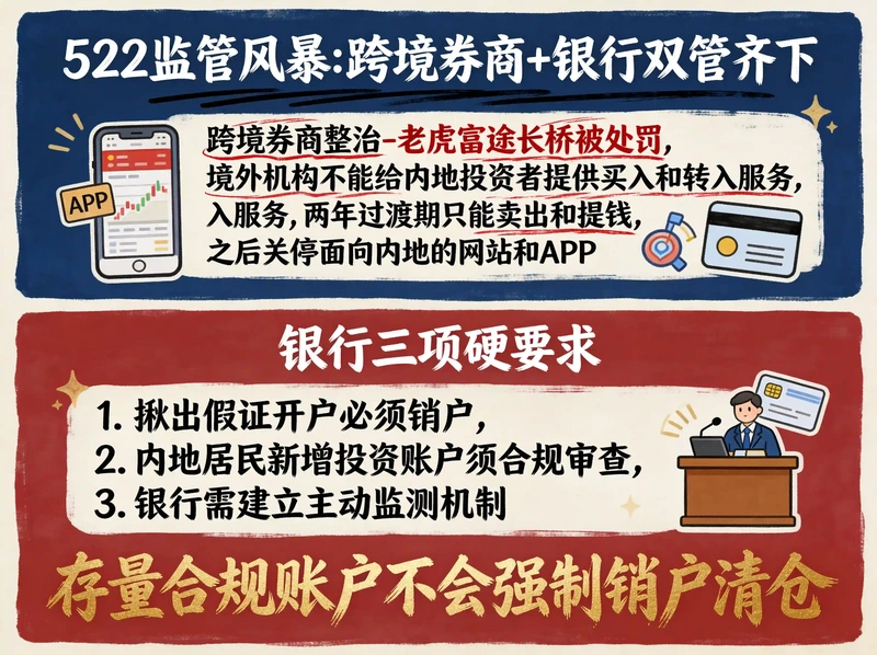 522监管风暴:跨境券商+银行双管齐下