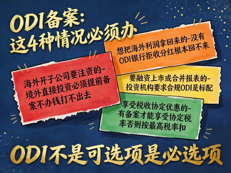 0DI备案:这4种情况必须办