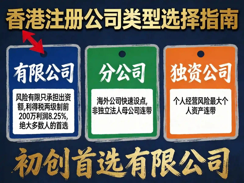 香港注册公司类型选择指南