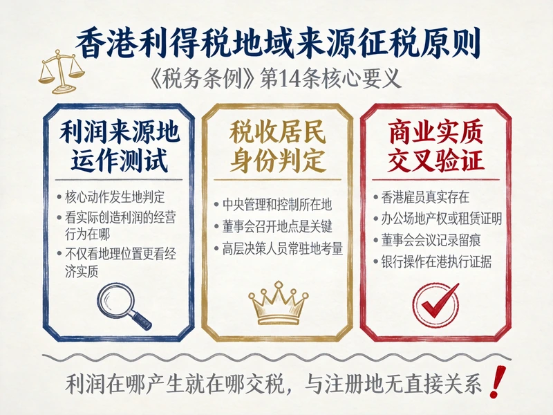 香港利得税离岸豁免被驳回怎么办？从法规到证据链...