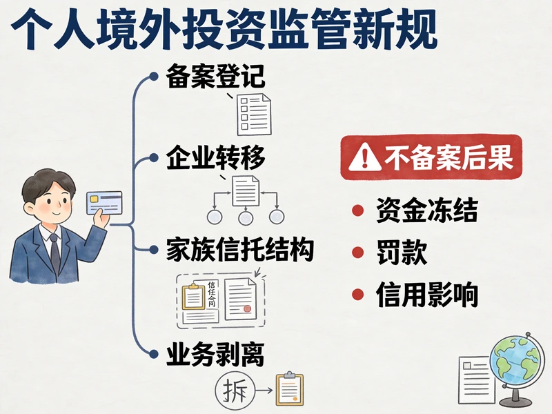 个人持股香港公司ODI备案新规解读