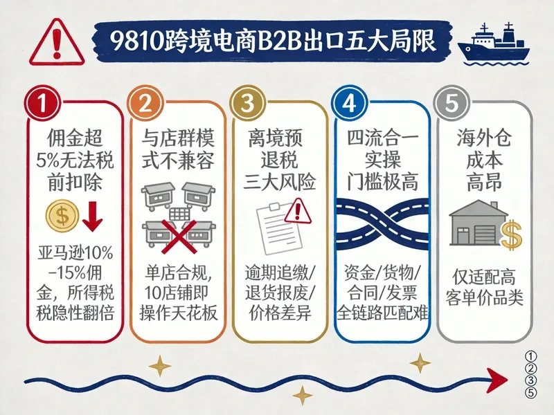 9810出口退税模式五大局限深度解析