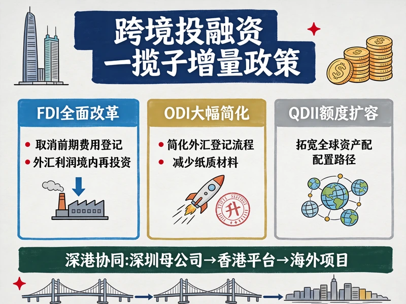 跨境投融资重磅利好落地！外贸、跨境电商企业出海/...