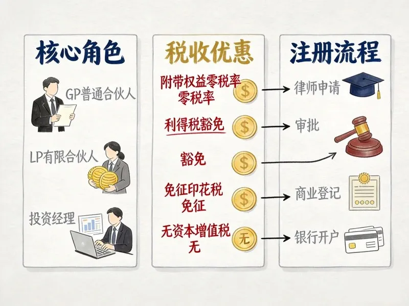 香港有限合伙基金LPF注册要求与税收优惠全攻略
