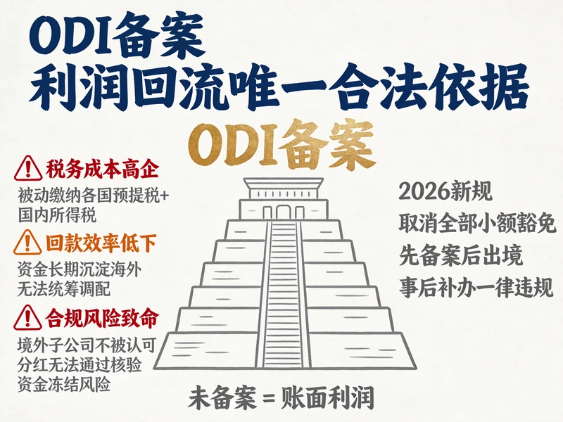 ODI备案境外利润合法回流路径与离岸架构方案
