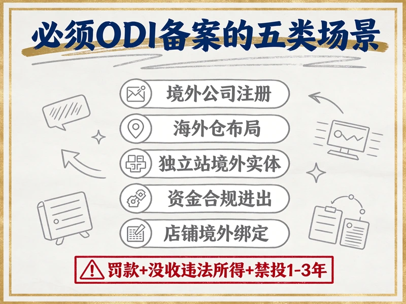ODI备案被退五大死穴跨境电商合规攻略