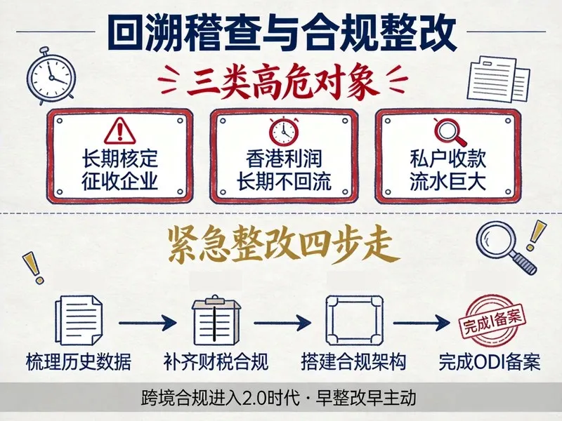 跨境电商核定征收回溯稽查风险自查