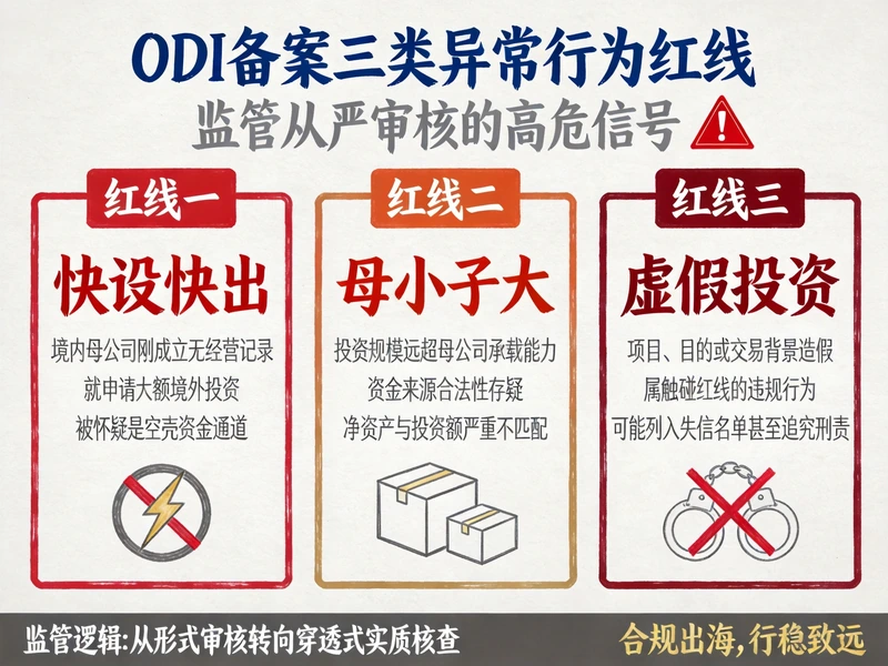 ODI备案总被打回？别踩这三类监管红线！