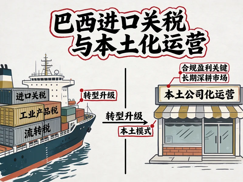 巴西进口关税与本土化
