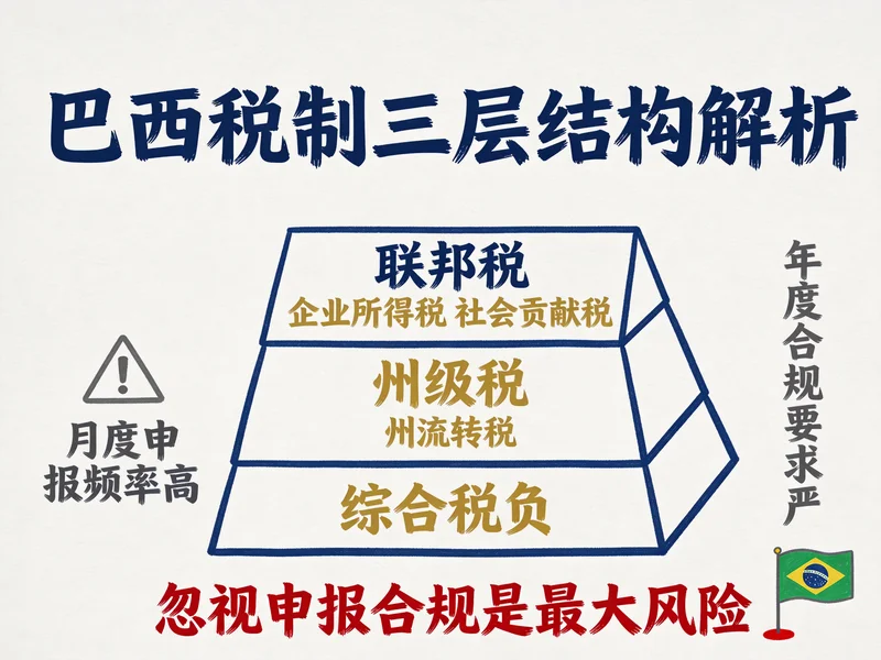 巴西税制三层结构解析