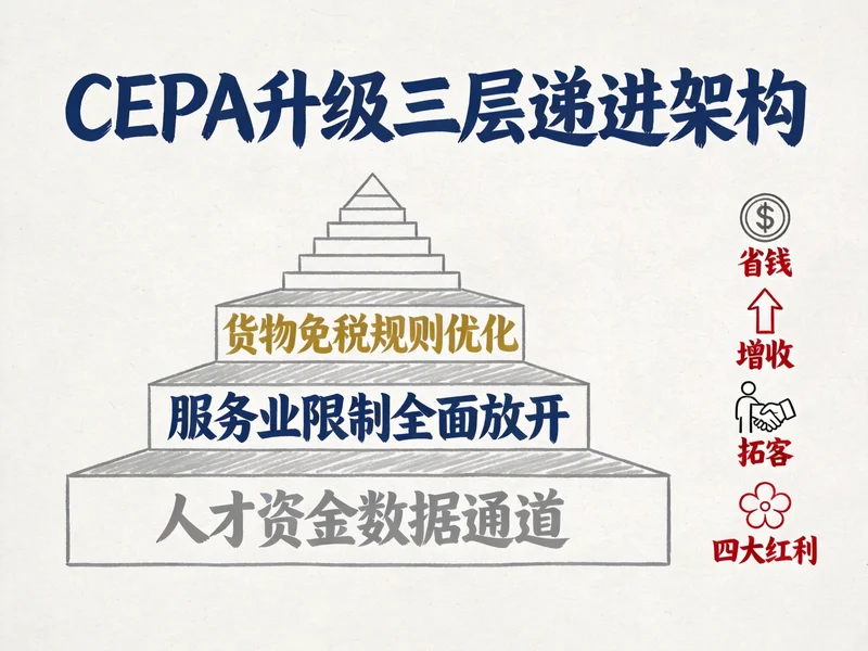 CEPA升级三层递进架构