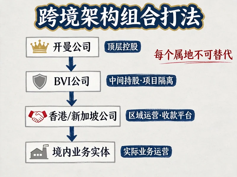 跨境架构组合打法