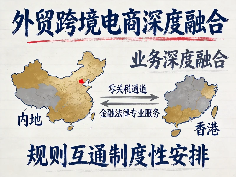 外贸跨境电商CEPA深度融合