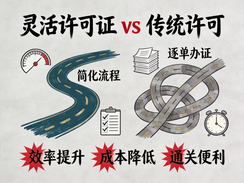 灵活许可证与传统许可对比