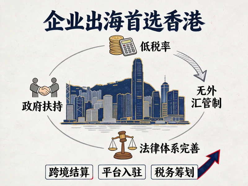 企业出海首选香港