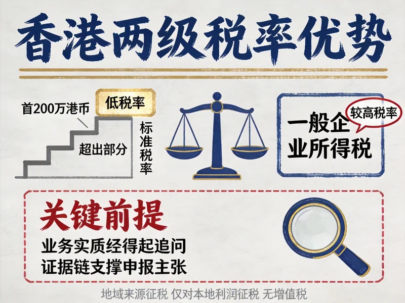 香港两级税率优势