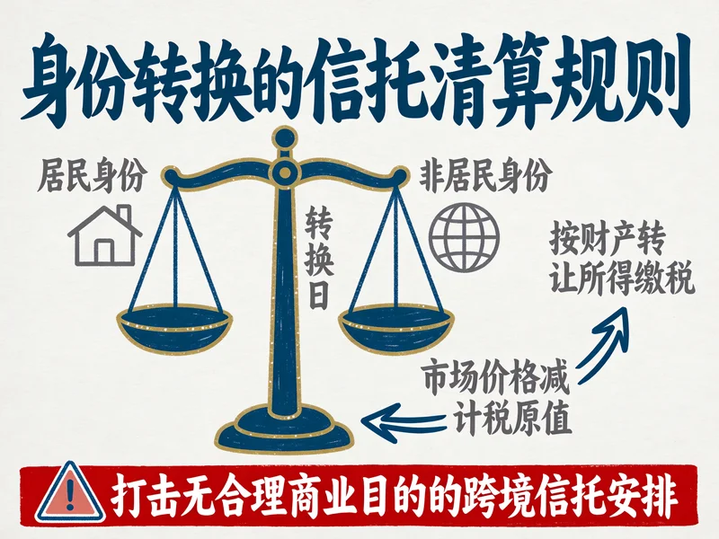 身份转换信托清算规则
