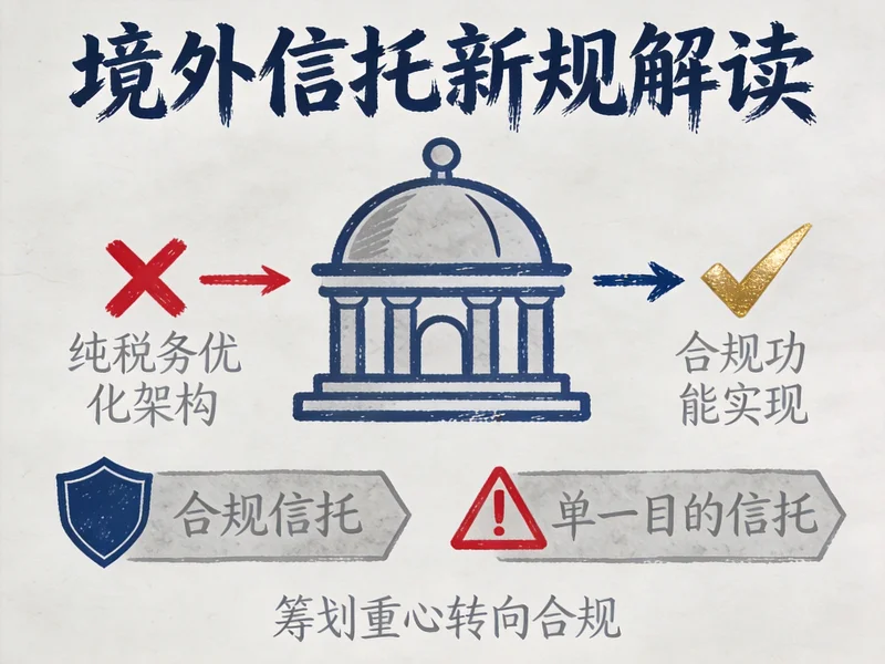 境外信托新规合规解读