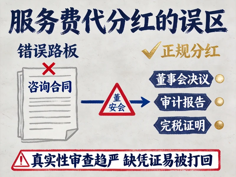 服务费代分红常见误区