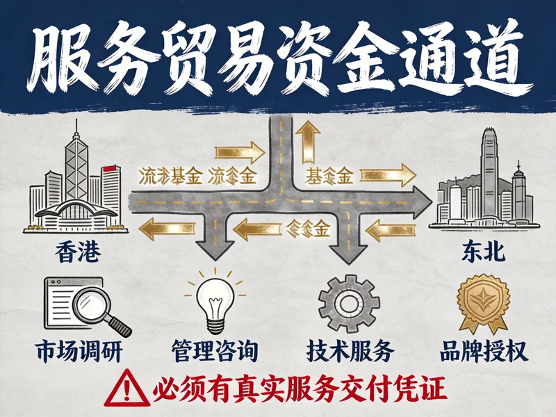 服务贸易资金回流通道