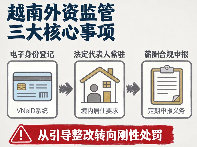 越南外资监管核心事项