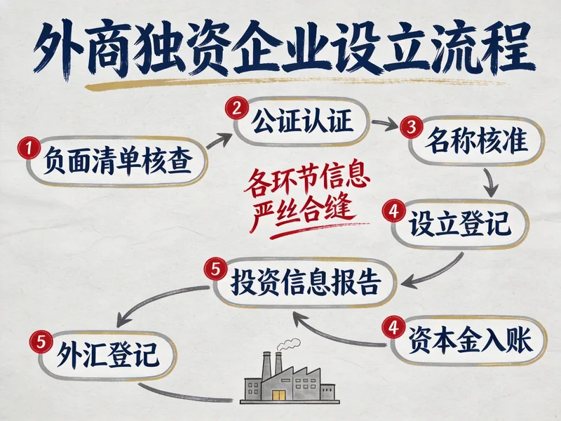 外商独资企业设立流程